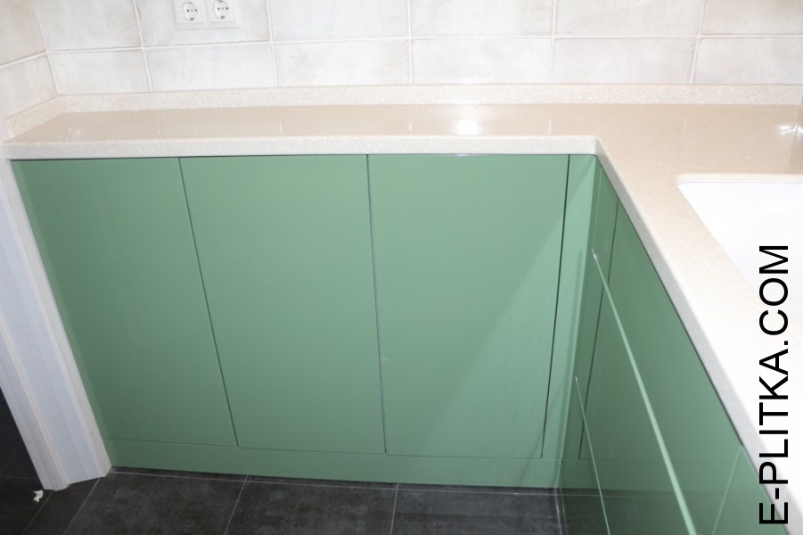 Кутові меблі для ванної за індивідуальними розмірами