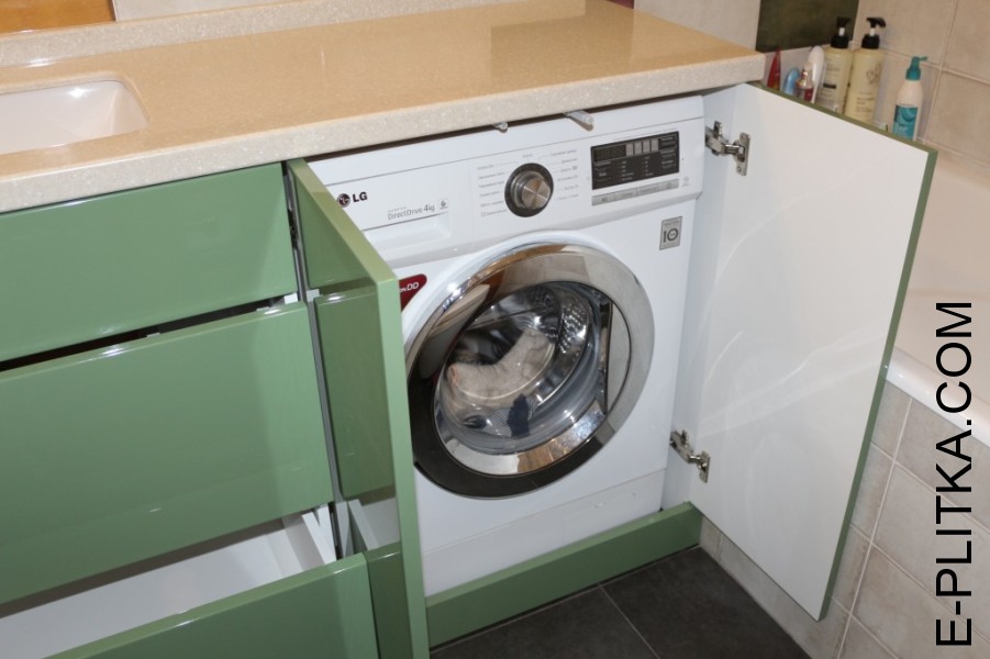 Кутові меблі для ванної за індивідуальними розмірами