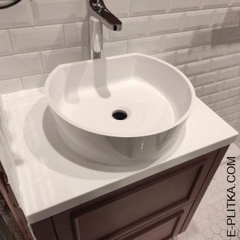 Акрилові раковини з тумбою