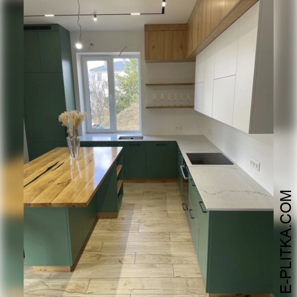 Изготавливаем кухни в Киеве под заказ любых размеров и по индивидуальному дизайн-проекту. Современная✨ трёхцветная мебель в кухню угловой планировки с островом и кварцевой столешницей. ЗВОНИТЕ ☎️ (063) 641 35 65 ✔️ Лучшее качество!