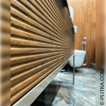 Дизайнерські меблі для ванної кімнати з двома раковинами