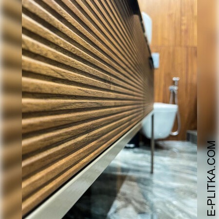 Дизайнерская мебель для ванной с двумя раковинами