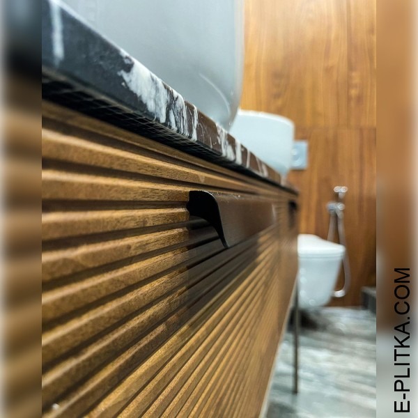 Дизайнерская мебель для ванной с двумя раковинами