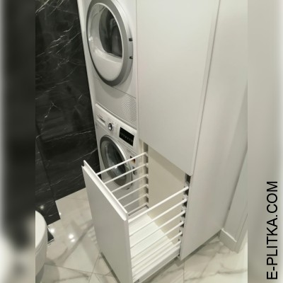 Шкаф со стиральной машиной в ванную
