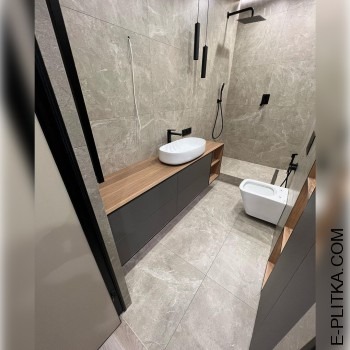 Дизайнерські меблі для ванної кімнати з накладною раковиною