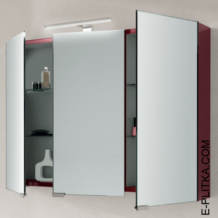 Шкаф зеркальный в ванную комнату на заказ