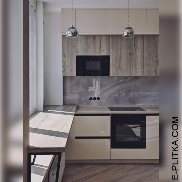 Изготавливаем кухни в Киеве под заказ любых размеров и по индивидуальному дизайн-проекту. Современная мебель из акрила в кухню кремовая с деревом и прочной акриловой столешницей. ЗВОНИТЕ ☎️ (063) 641 35 65 ✔️ Лучшее качество!