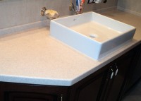 Стільниця під накладну раковину у ванну