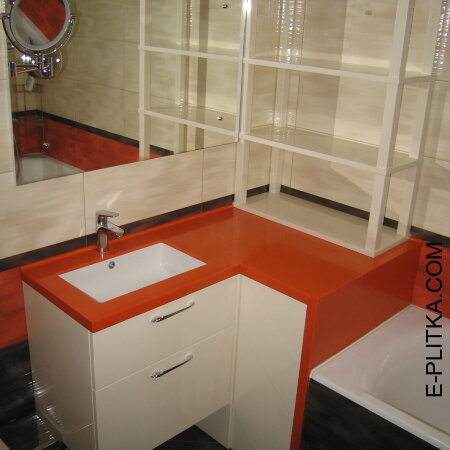 Угловые мебель с раковиной для ванной