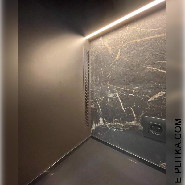 Стильна кухня в кольорі капучіно та сірий-графіт