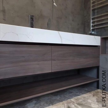 Ексклюзивні меблі для ванної кімнати з двома раковинами