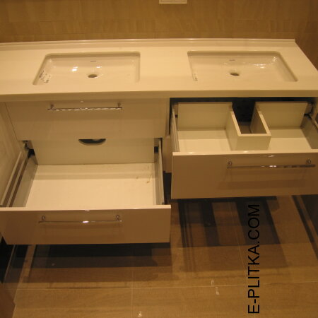 Угловые наборы мебели для ванной комнаты