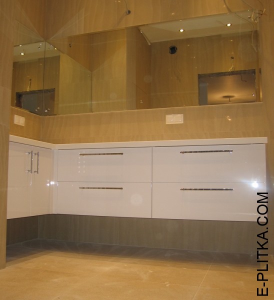 Кутові набори меблів для ванної кімнати