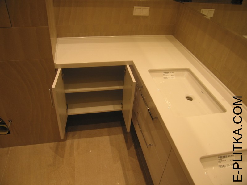 Кутові набори меблів для ванної кімнати