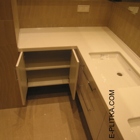 Угловые наборы мебели для ванной комнаты