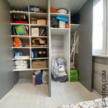 Шафа на великий балкон під замовлення