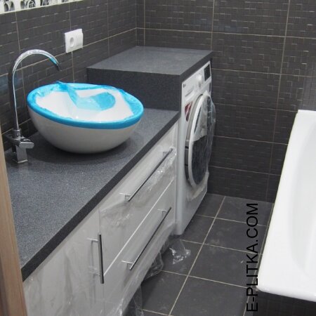 Столешница из искусственного камня в ванную