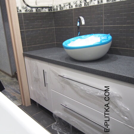 Столешница из искусственного камня в ванную