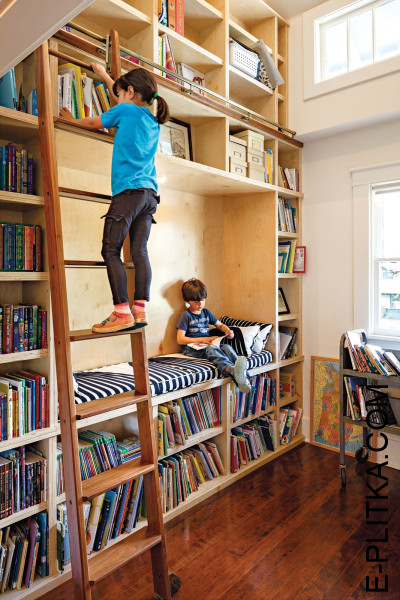 Мебель «Кристиан» для домашней библиотеки.