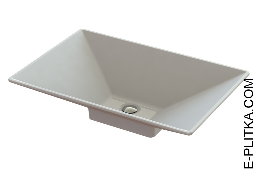 Раковина на столешницу чаша накладная 40*60 прямоугольная