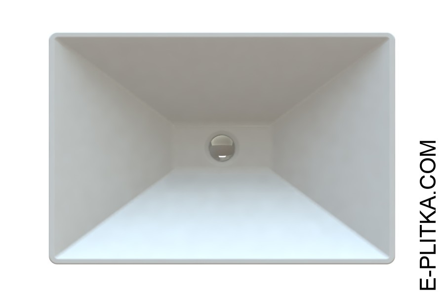 Раковина на столешницу чаша накладная 40*60 прямоугольная