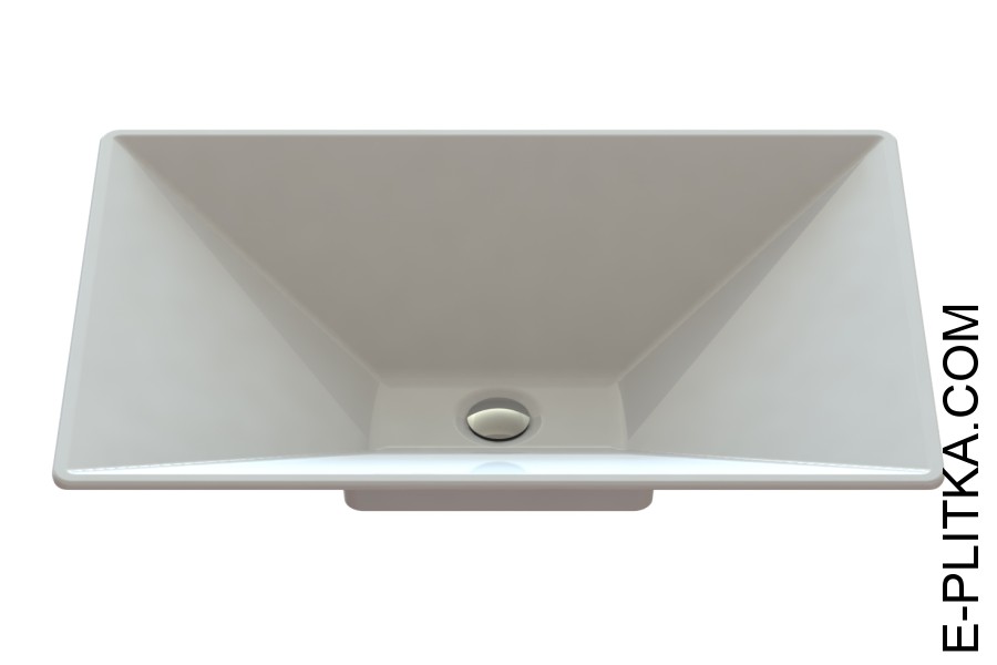 Раковина на столешницу чаша накладная 40*60 прямоугольная