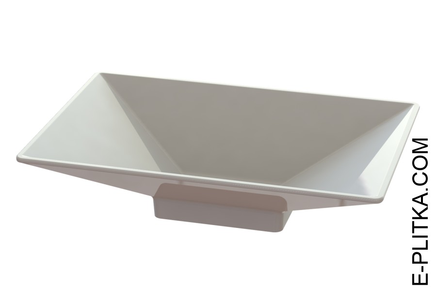 Раковина на столешницу чаша накладная 40*60 прямоугольная