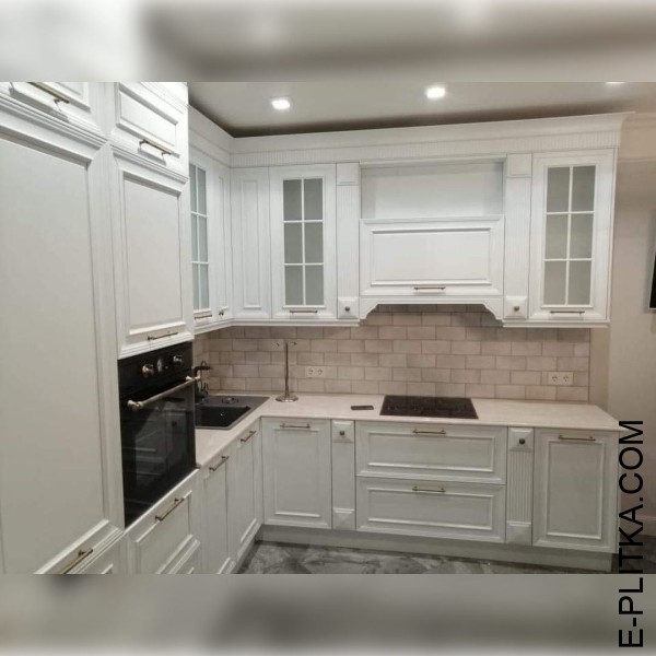 Изготавливаем кухни в Киеве под заказ любых размеров и по индивидуальному дизайн-проекту. Современный стиль мебели в кухню классического белого цвета со столешницей из акрилового камня. ЗВОНИТЕ ☎️ (063) 641 35 65 ✔️ Лучшее качество!