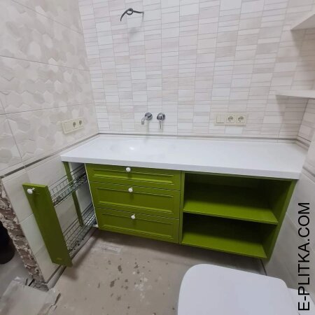 Эксклюзивная мебель для ванной со столешницей