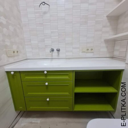 Эксклюзивная мебель для ванной со столешницей