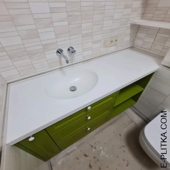 Ексклюзивні меблі для ванної кімнати зі стільницею