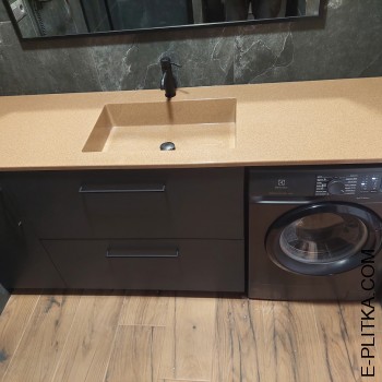 Стільниця з раковиною на замовлення для меблів з пральною машиною