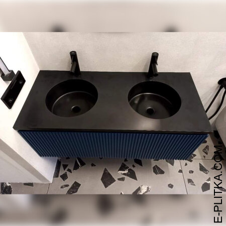 Мебель для ванной комнаты на 135 см с двумя раковинами