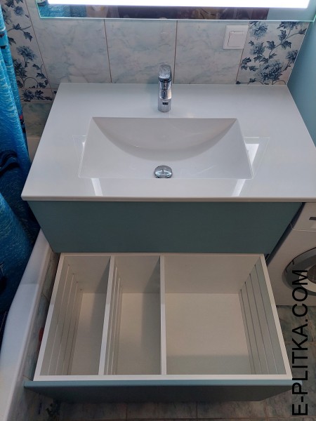 Меблі для бойлера та пральної машини у ванну