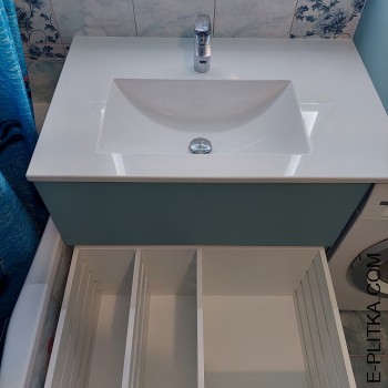 Меблі для бойлера та пральної машини у ванну