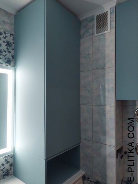 Меблі для бойлера та пральної машини у ванну