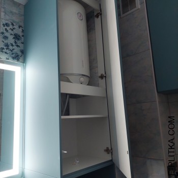 Меблі для бойлера та пральної машини у ванну