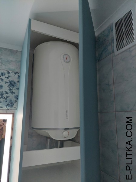 Меблі для бойлера та пральної машини у ванну