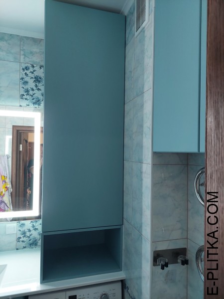 Меблі для бойлера та пральної машини у ванну