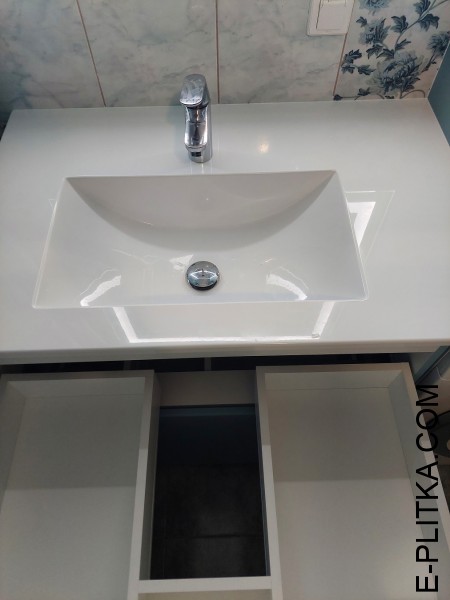 Меблі для бойлера та пральної машини у ванну