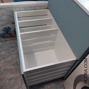 Меблі для бойлера та пральної машини у ванну