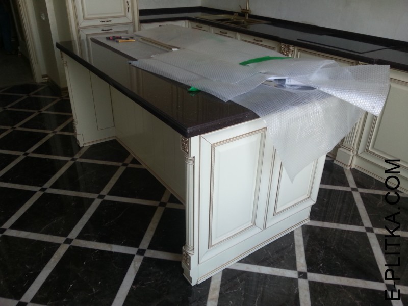 Роскошная кухня в английском стиле