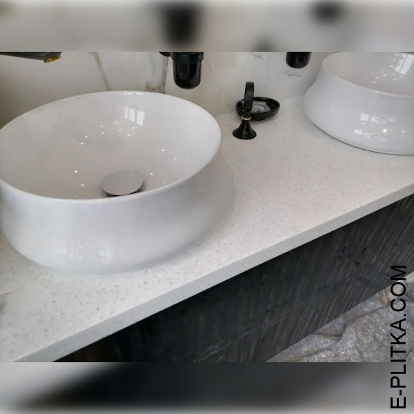 Мебель для ванной комнаты на 150 см с двумя раковинами