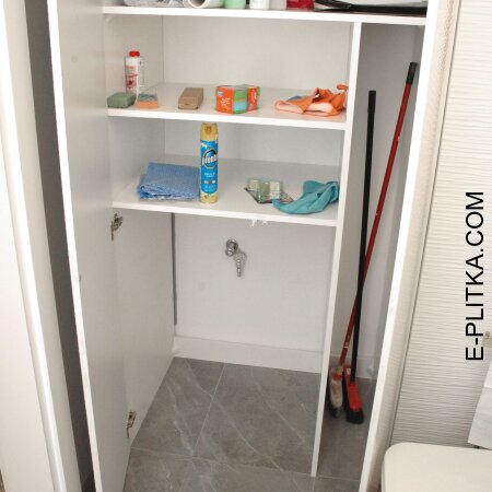 Пенал напольный для ванны