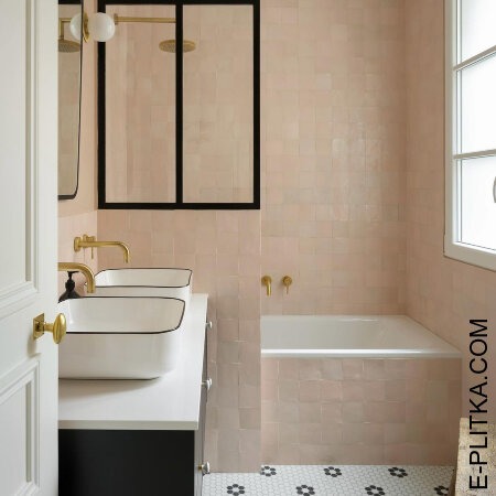 Мебель для ванной комнаты с двумя раковинами на заказ