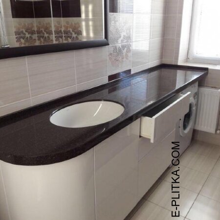 Столешница в ванную под раковину и стиральную машину