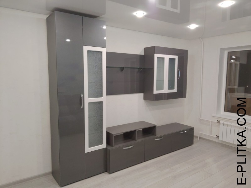 Меблі для вітальні з фасадами суперглянець Alvic