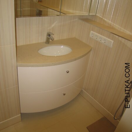 Подвесная мебель в ванную по индивидуальным размерам