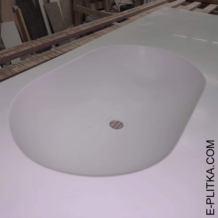 Интегрированная раковина со столешницей для ванной