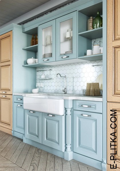 Кухня по размерам в стиле